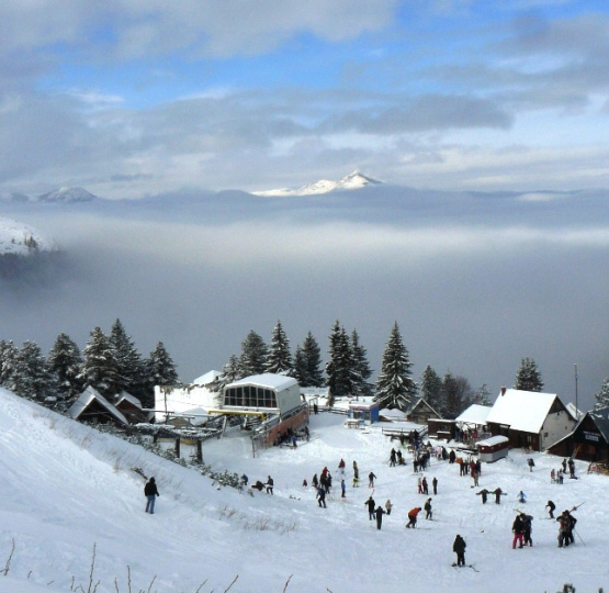 Brezovica Ski center in Kosovo