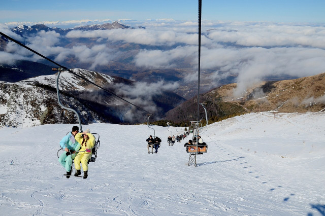 Brezovica ski area Kosovo