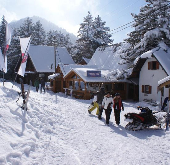 Brezovica ski center in Kosovo