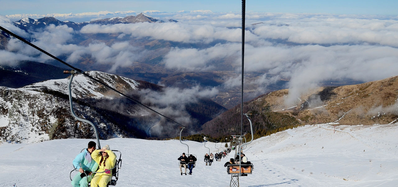 Brezovica ski area Kosovo