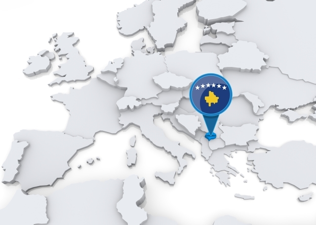 Kosovo Map Europe