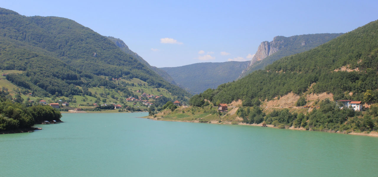 Gazivoda lake kosovo