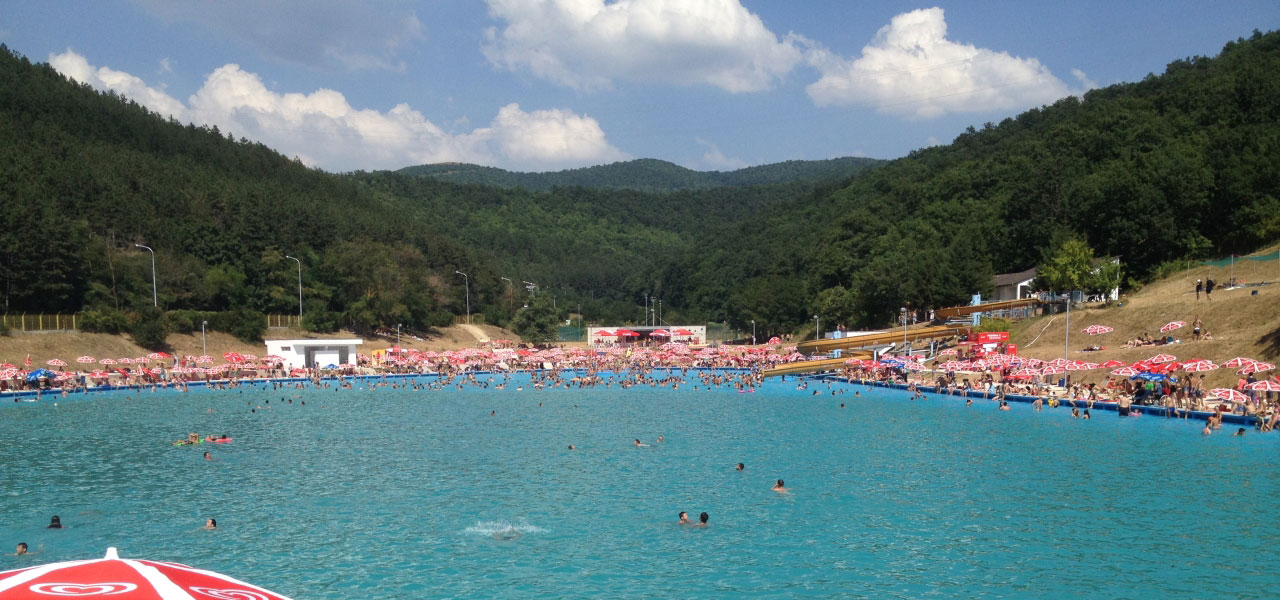 Germia Park swimming pool Kosovo