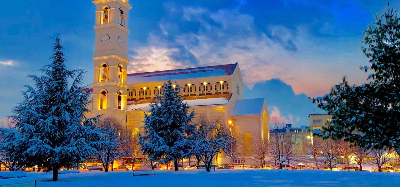 Mother Teresa Cathedral in Kosovo