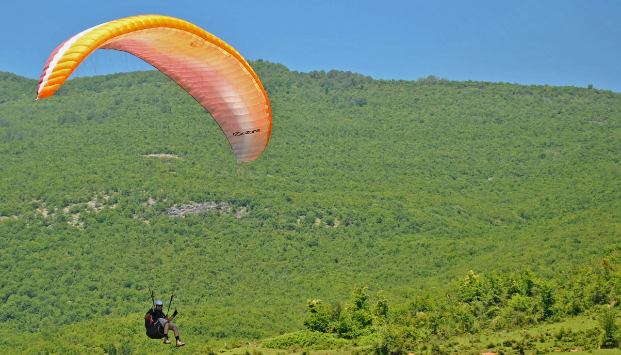 Paragliding Peja Kosovo
