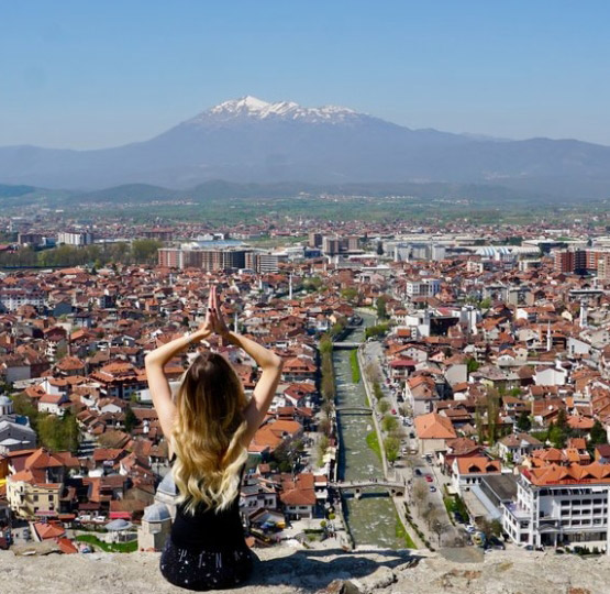 Prizren view from Kalaja fortress