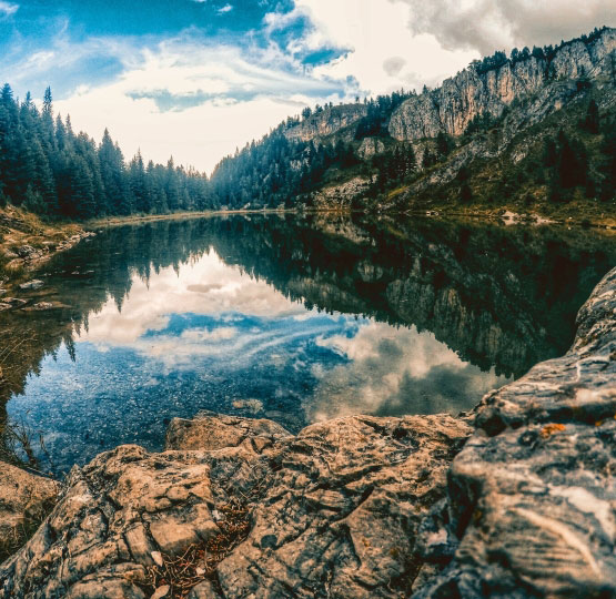 Rugova lake Kosovo