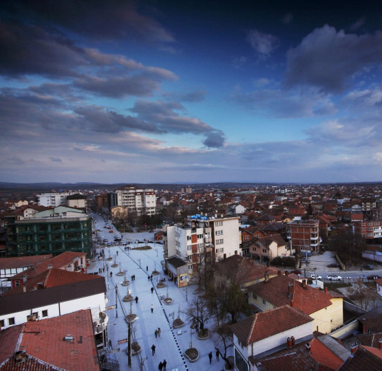 Vushtrri city Kosovo