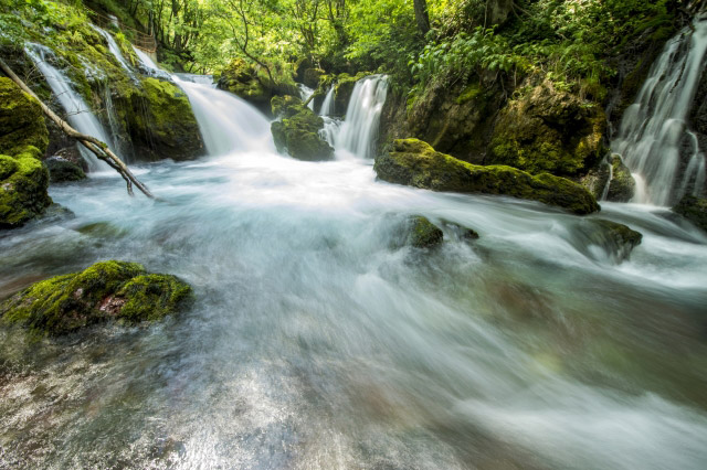 White Drin Waterfalls Kosovo